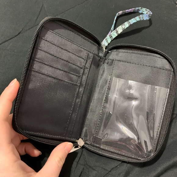 Colorful Wallet with Wristlet strap - Picture 2 of 6